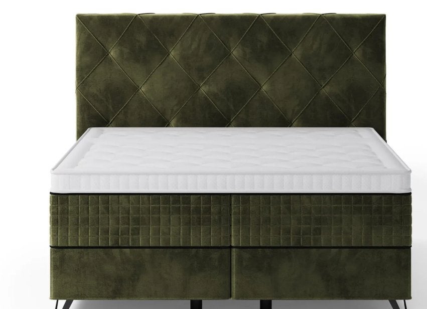 Swiss sense Royal babylon boxspring 160 x 200, Ophalen, Tweepersoons, Zo goed als nieuw, 200 cm