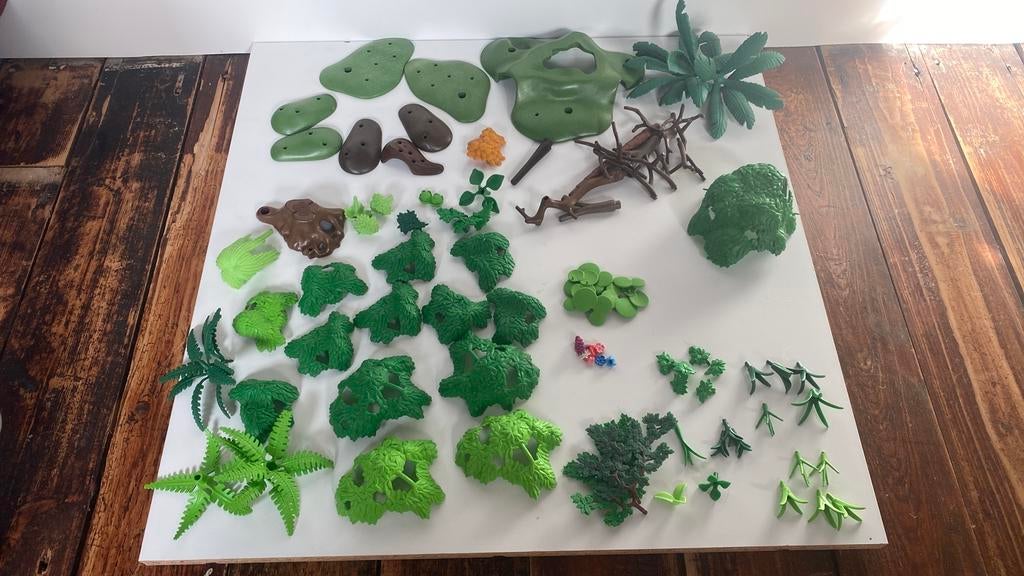 Playmobil bomen, plantjes, Kinderen en Baby's, Speelgoed | Playmobil, Ophalen of Verzenden, Zo goed als nieuw