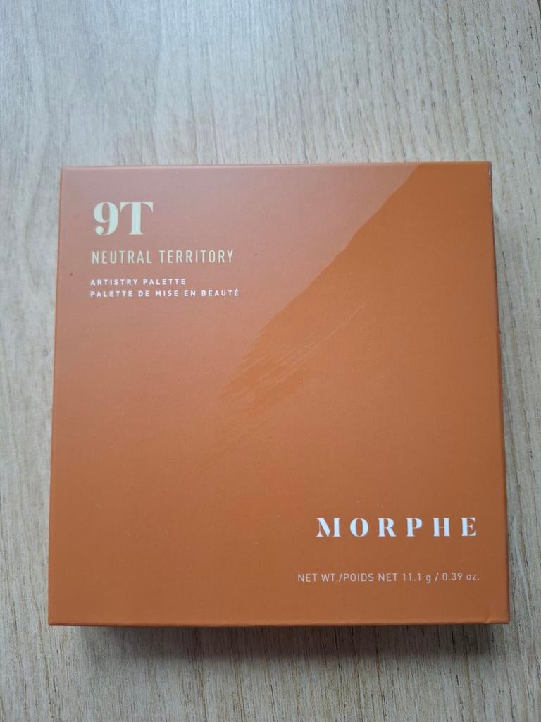 Morphe 9T Neutral Territory Oogschaduw Palette, Ogen, Bruin, Nieuw, Ophalen of Verzenden