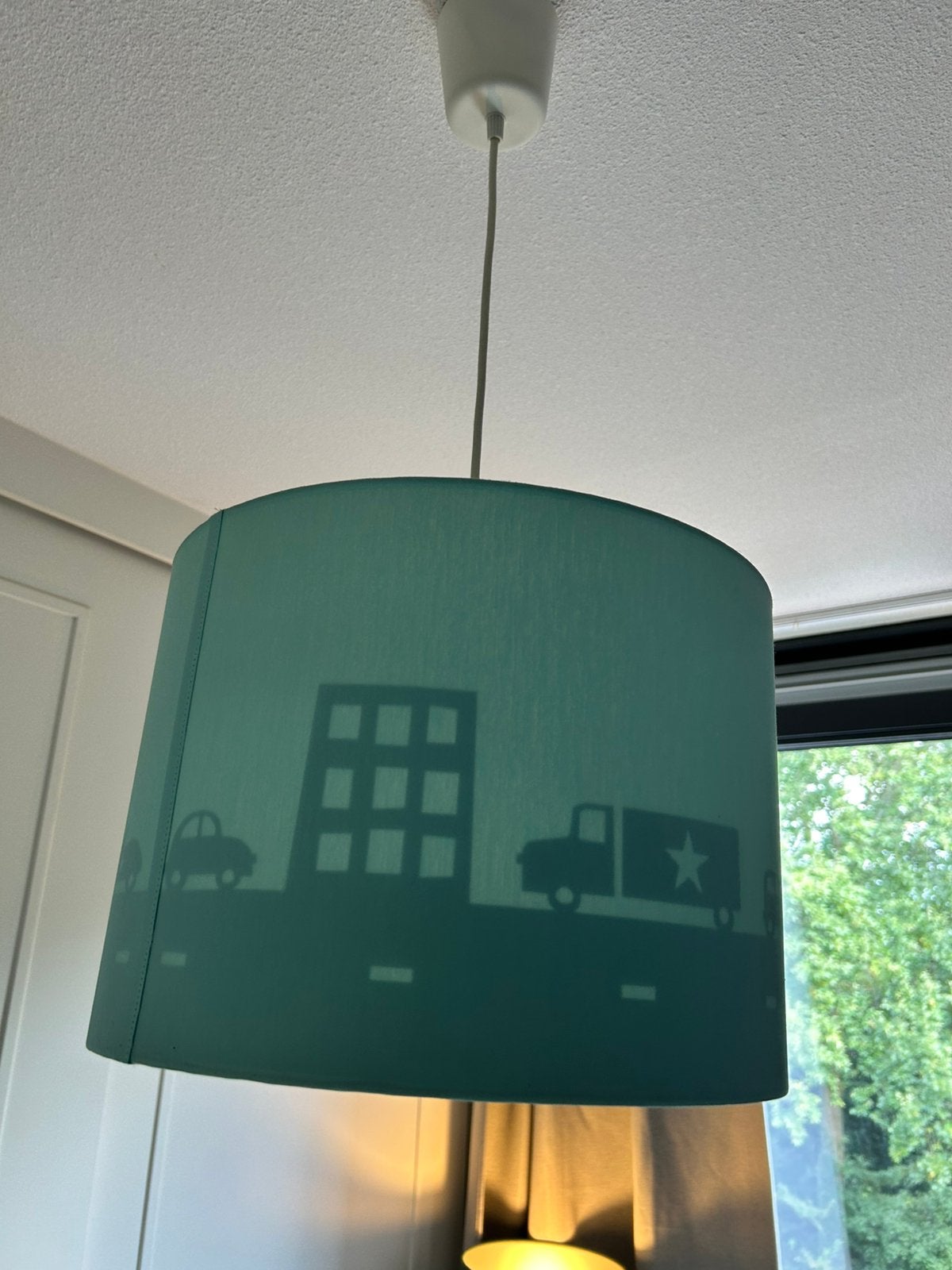 Hanglamp kinderkamer, Ophalen, Zo goed als nieuw, Textiel