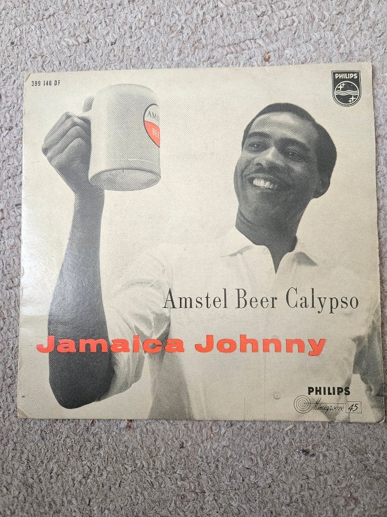 Unieke Amstel single uit 1957!, Verzamelen, Ophalen of Verzenden, Gebruikt, Overige typen