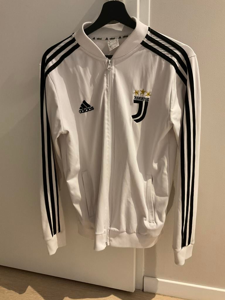 Adidas Juventus retro trainingsvest wit maat S, Wit, Ophalen of Verzenden, Voetbal, Gedragen