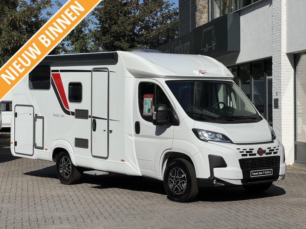 Bürstner Travel Van T 620 G ,Automaat, Gratis dakai, Caravans en Kamperen, Automaat, Fiat, Tot en met 2, 6 tot 7 meter