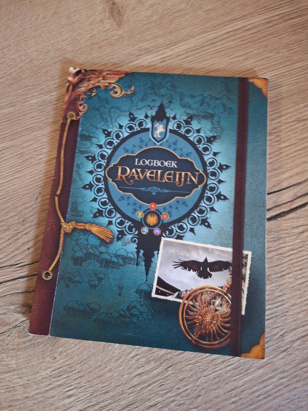 Efteling Raveleijn Logboek - Compleet met alle kaarten, Verzamelen, Efteling, Ophalen of Verzenden, Gebruikt, Overige typen