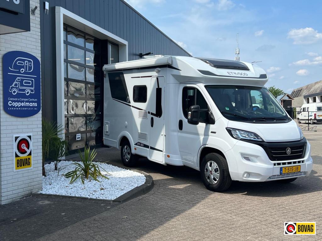 Etrusco T 5900 FB X fransbed, vol opties, Caravans en Kamperen, Campers, Ringverwarming, Fiat, Startonderbreker, Bedrijf