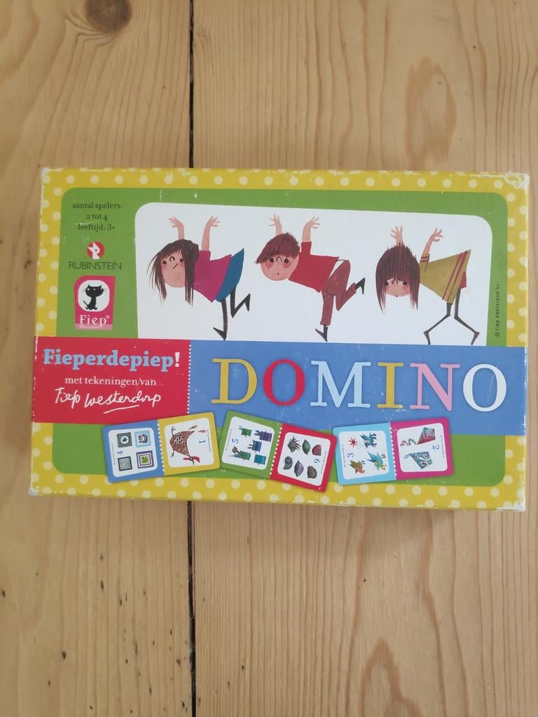 Fieperdepiep! Domino: Spelenderwijs leren tellen, Ophalen of Verzenden, Gebruikt, Overige typen