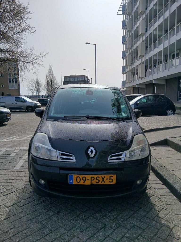Renault Grand Modus 1.2 TCE 2011 Zwart 4x nieuwe banden, Auto's, Renault, Voorwielaandrijving, Zwart, 4 cilinders, Origineel Nederlands