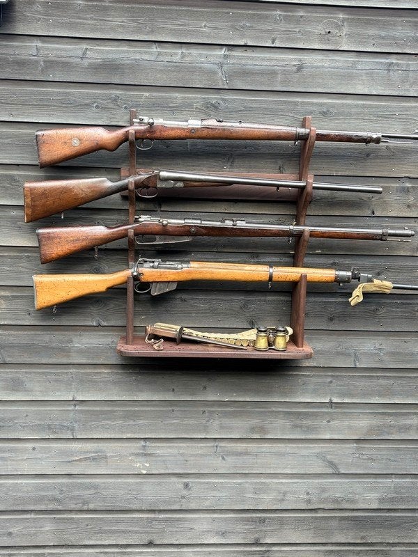 Wand rek T.BV Geweer, Zwartkruit, Airsoft, Jacht schietsport, Verzamelen, Ophalen of Verzenden, Overige soorten, Nederland, Kunstobject