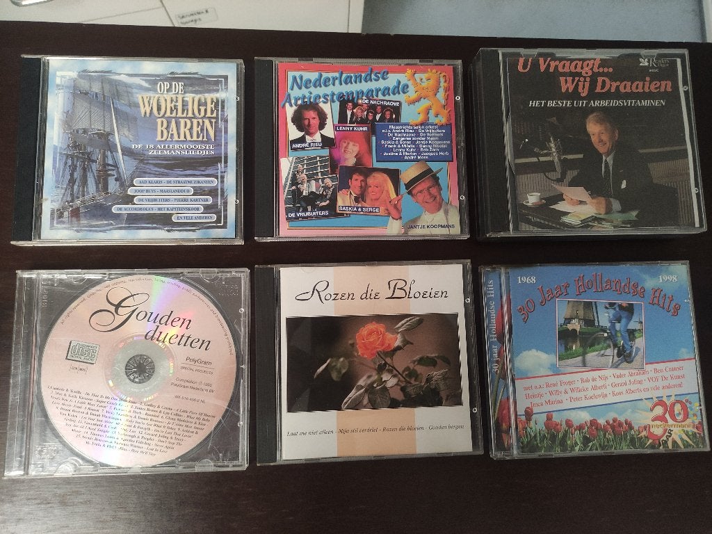 Partij Nederlandstalige cd's., Ophalen of Verzenden, Gebruikt, Levenslied of Smartlap