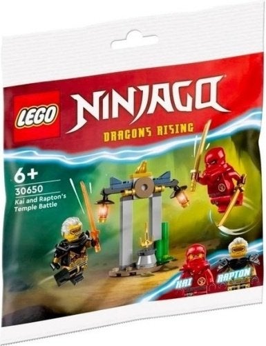 Lego Ninjago 30650 Tempelstrijd van Kai en Rapton NIEUW, Kinderen en Baby's, Lego, Ideas@support.lego.com, Lego, Nieuw