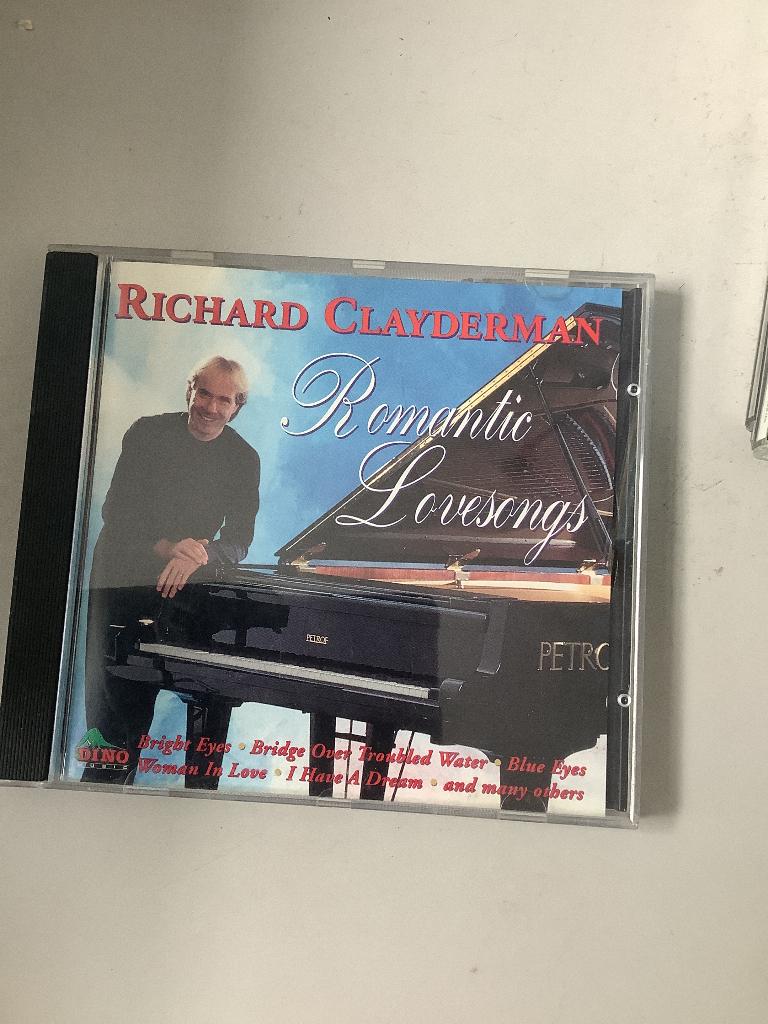 Richard Clayderman,romantic lovesongs., Verzenden, Zo goed als nieuw