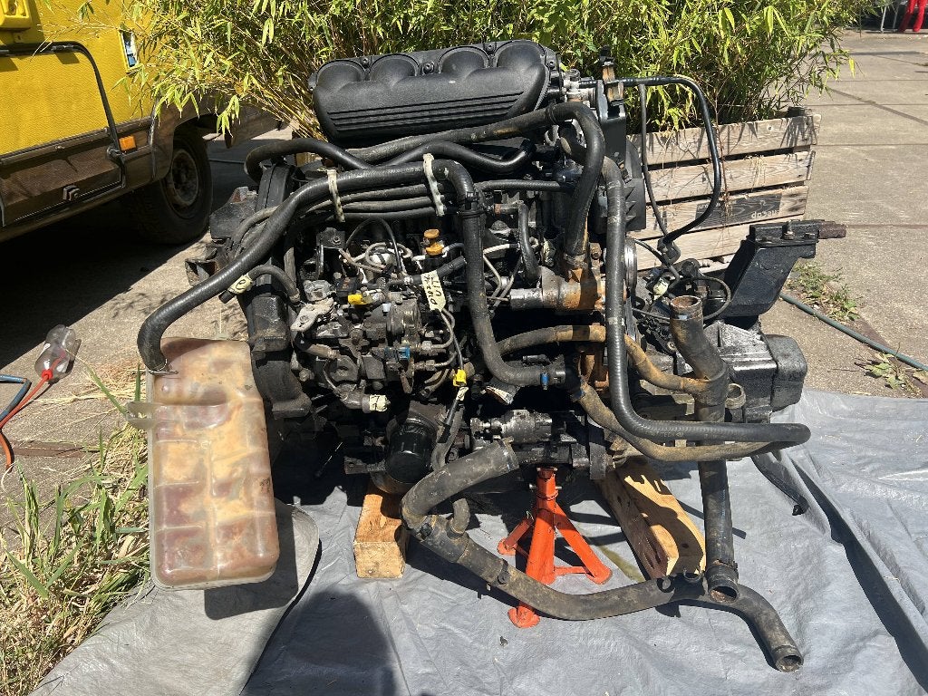 Motor en versnellingsbak Citroen Jumper 2.5D 2002, Ophalen, Gebruikt, Citroën