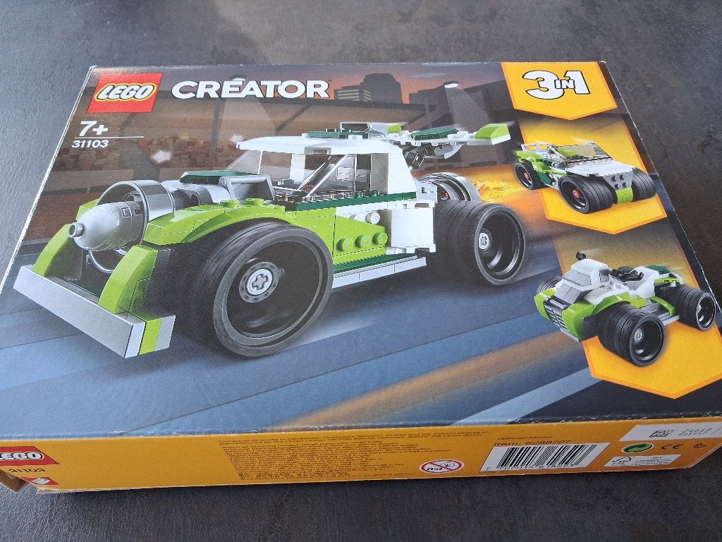 Lego creator (3 in 1) set 31103 - Rocket Truck uit 2020., Compleet, Gebruikt, Verzenden, Lego