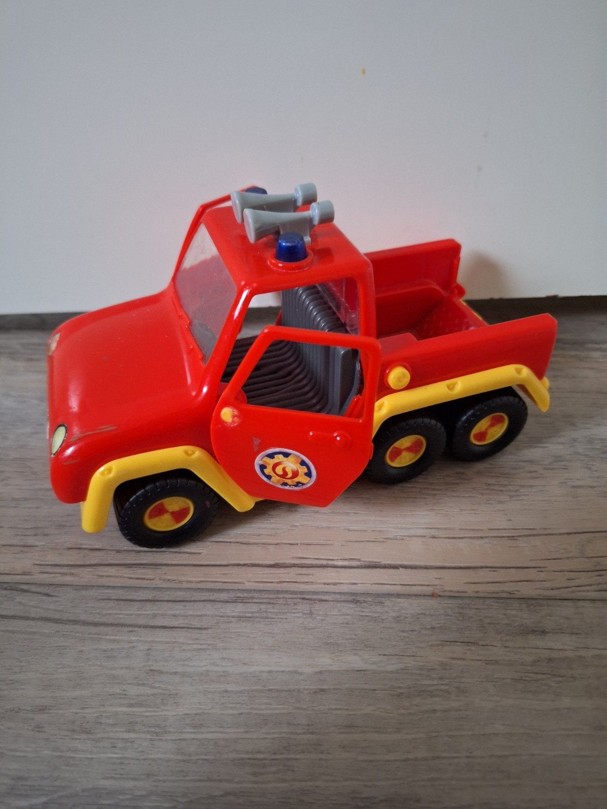 Brandweerwagen Sam de Brandweerman speelgoedauto, Kinderen en Baby's, Ophalen of Verzenden, Gebruikt