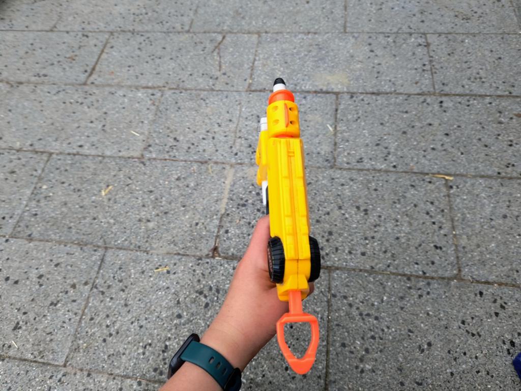 Nerf pistool - Geel en zwart, Ophalen of Verzenden, Jongen of Meisje