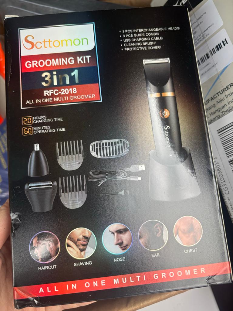 Scttomon 3-in-1 Multi Groomer RFC-2018, Ophalen of Verzenden, Nieuw, Overige typen