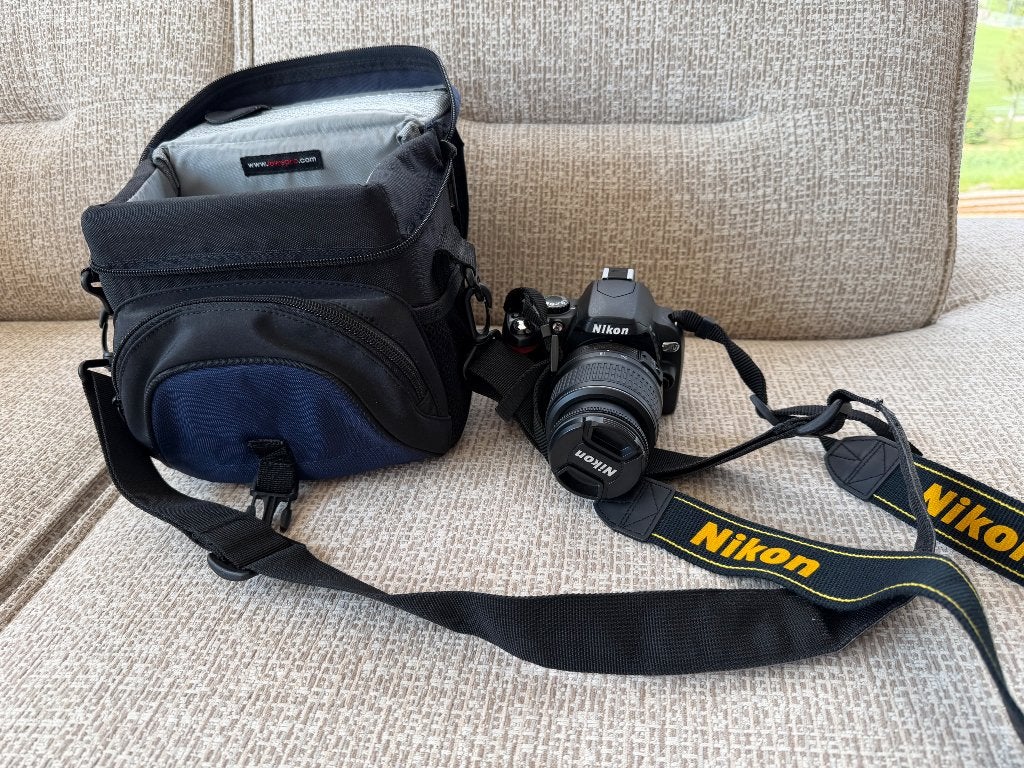 Nikon D40 fotocamera, Ophalen, Zo goed als nieuw