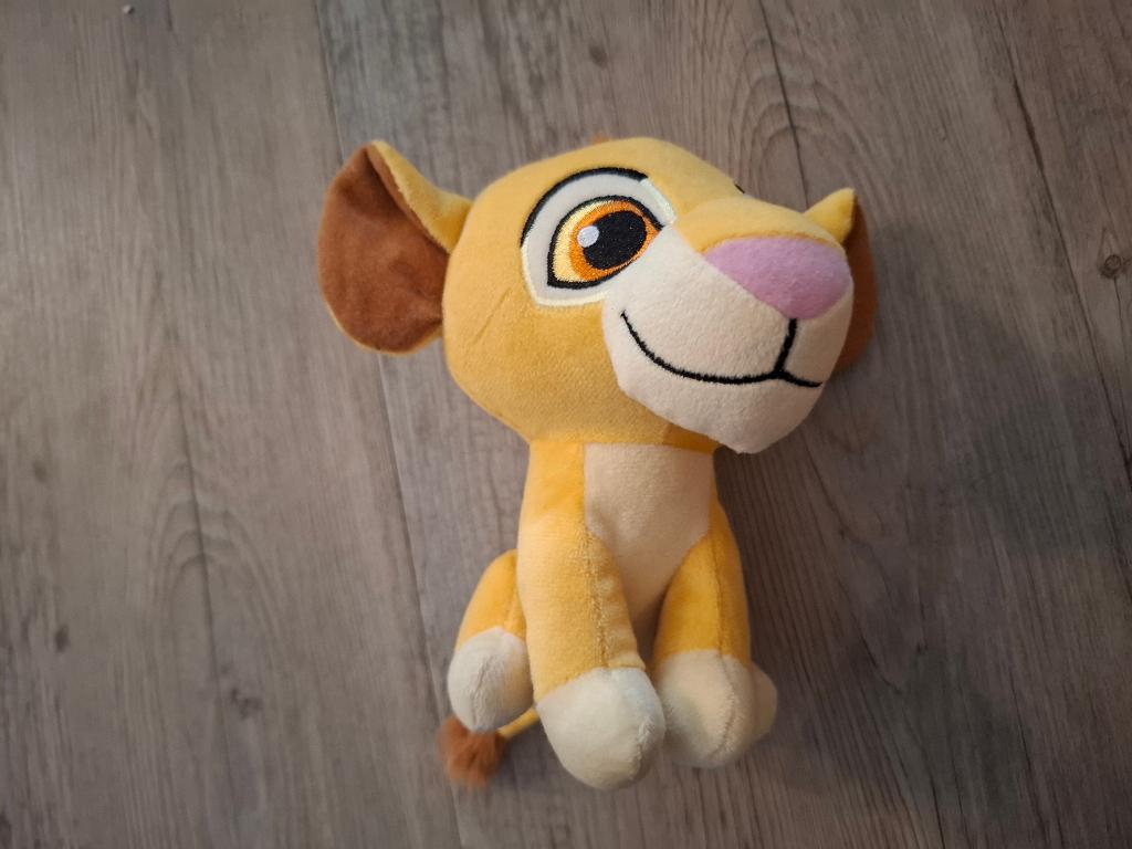 Knuffel - Simba - Lion King Disney, Disney, Ophalen of Verzenden, Gebruikt, Leeuw