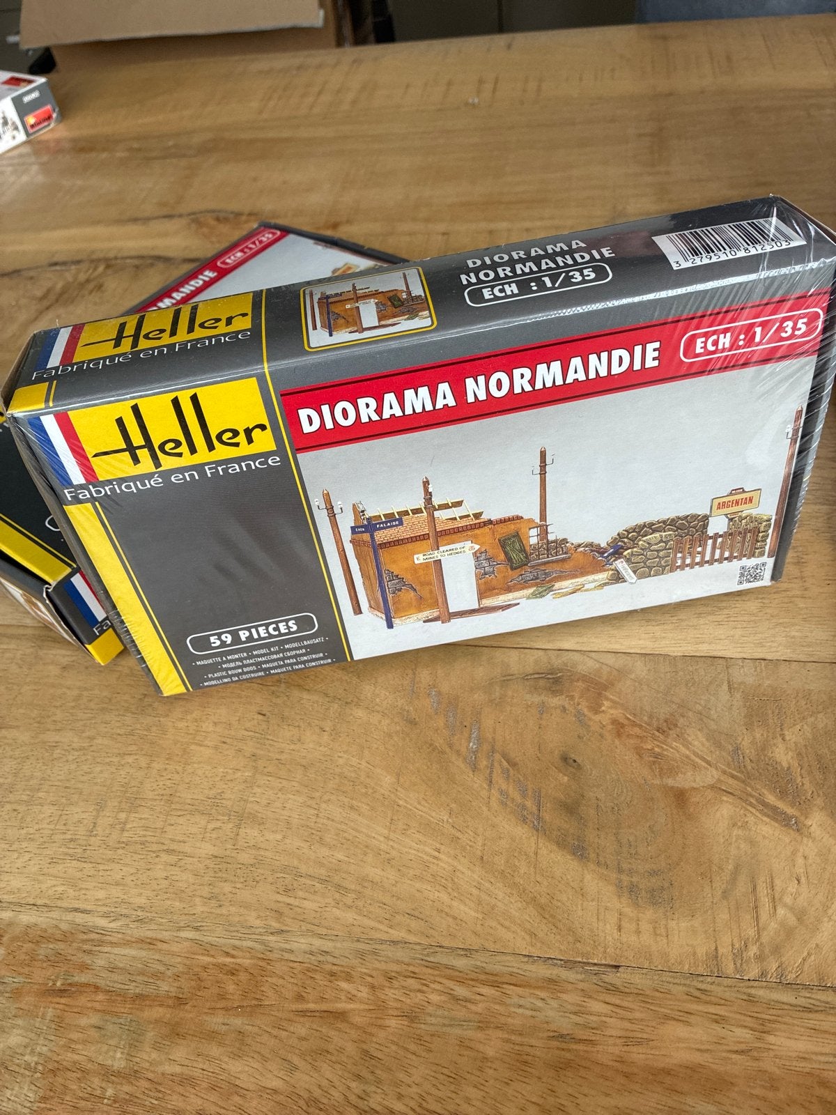 Heller 81250 Diorama Normandie ECH: 1/35 - Nieuw in doos, Hobby en Vrije tijd, Ophalen of Verzenden, Nieuw, 1:35 tot 1:50, Diorama
