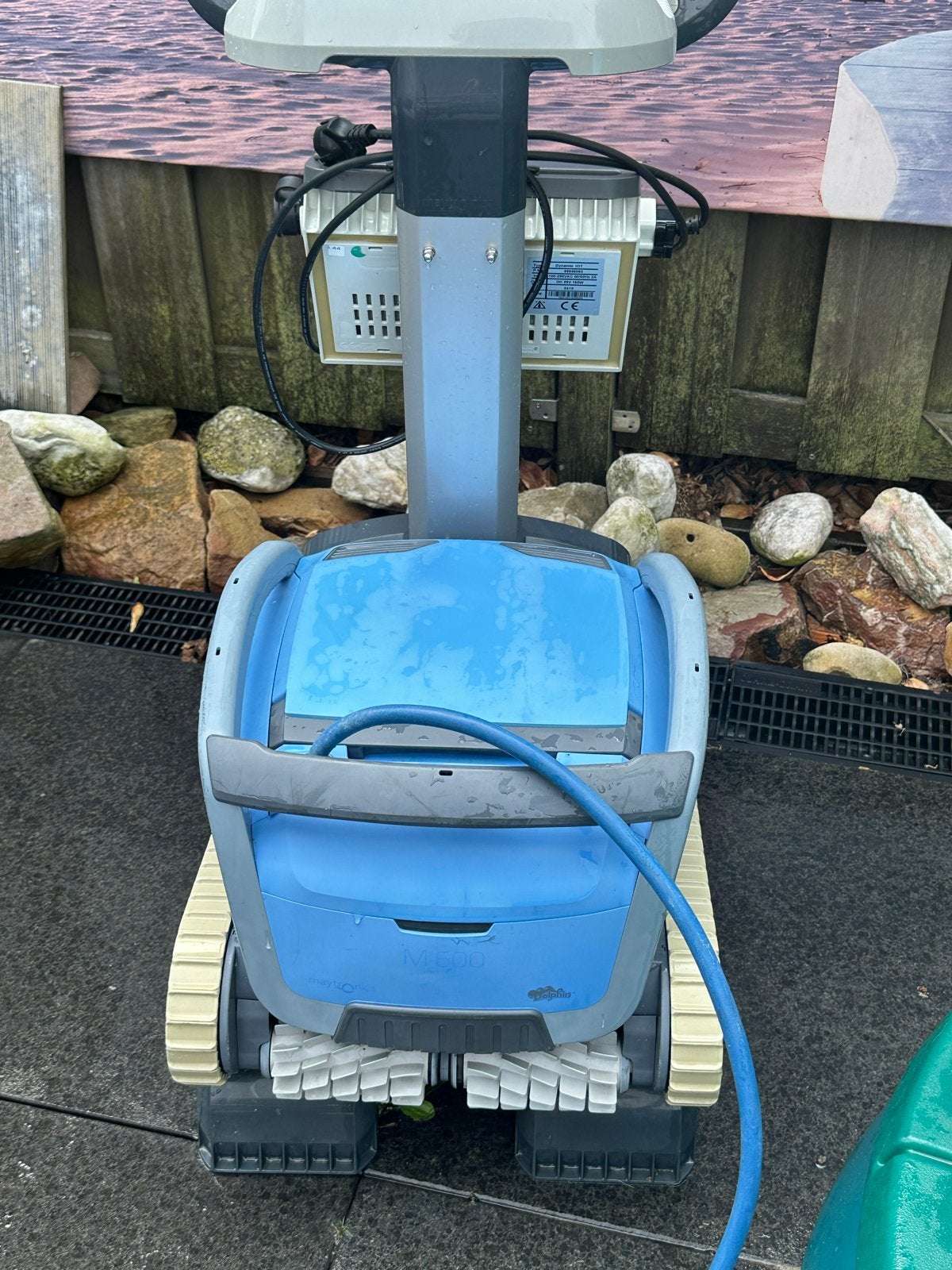 Dolphin M600 Zwembadrobot, Ophalen, Gebruikt