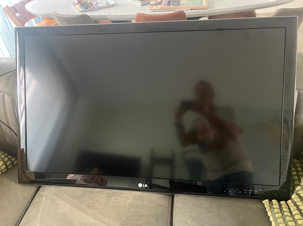 LG 47 inch LCD TV, Ophalen, Gebruikt, 50 Hz, LCD