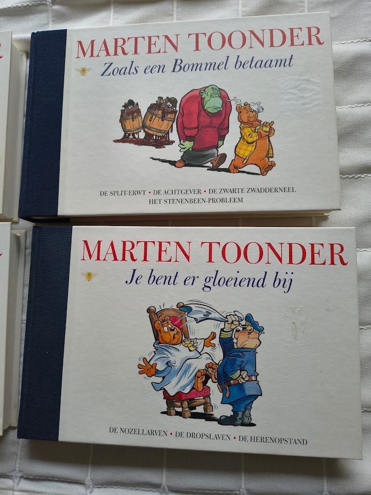 Marten Toonder Tom Poes/Bommel boeken, Boeken, Stripboeken, Gelezen, Marten Toonder, Ophalen of Verzenden, Meerdere stripboeken