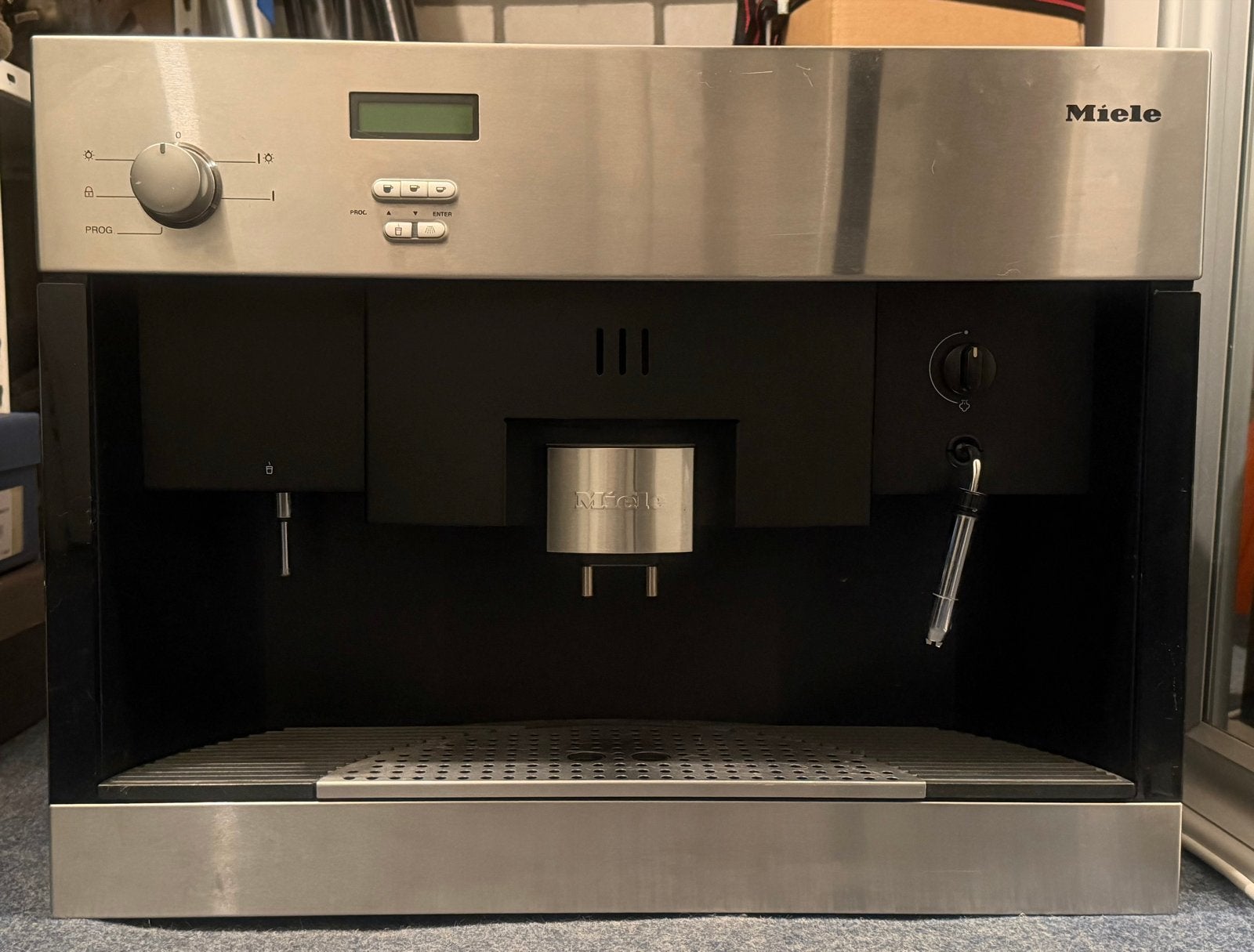 Miele inbouw koffiemachine CVA 620 - Gebruikt, Ophalen, Afneembaar waterreservoir, Gebruikt, 10 kopjes of meer