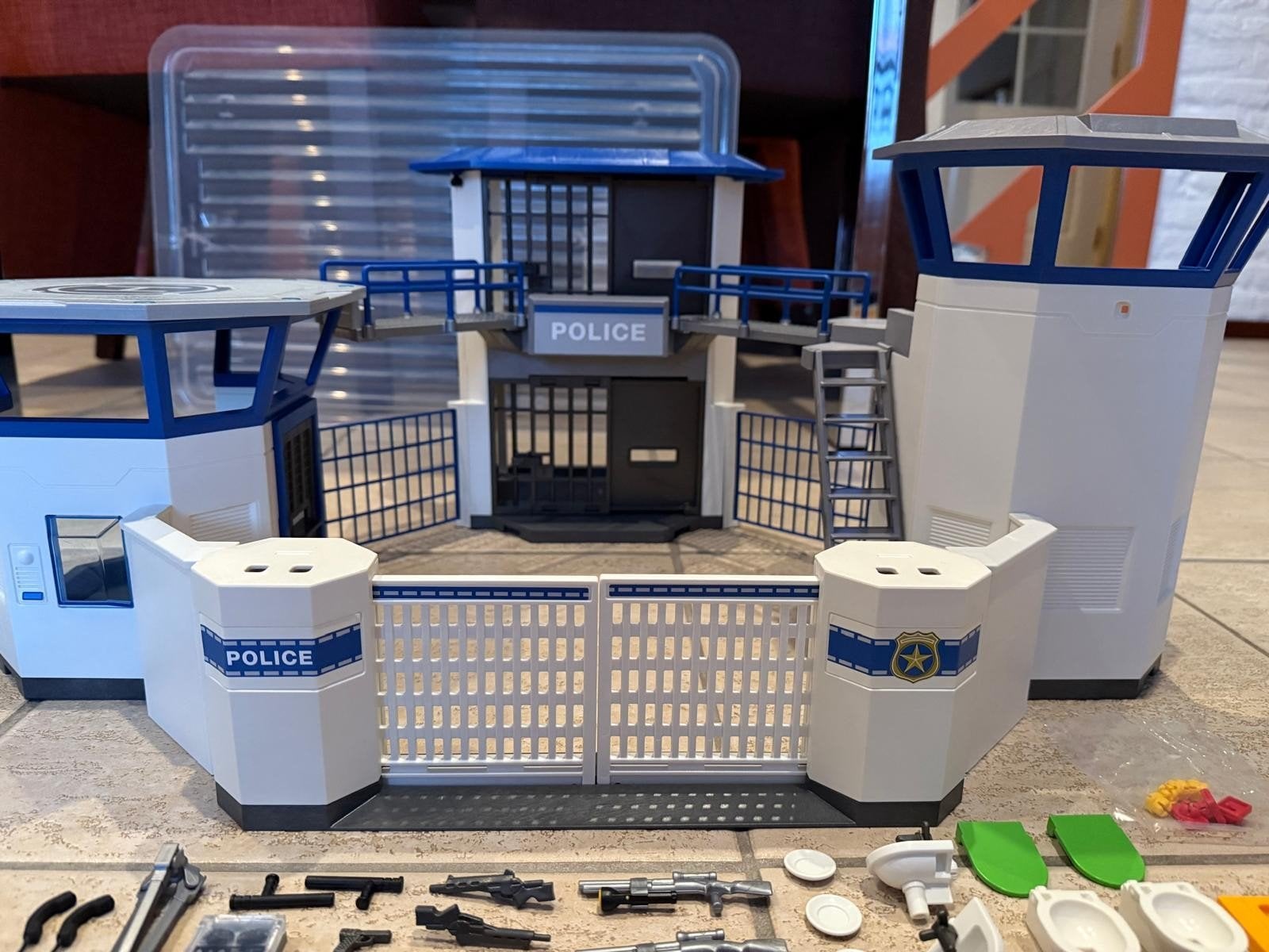 Playmobil Politiebureau, Ophalen of Verzenden, Zo goed als nieuw, Complete set