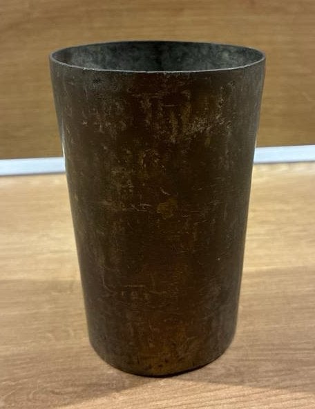 Antieke bronzen beker - Uniek verzamelobject, Ophalen of Verzenden, Brons