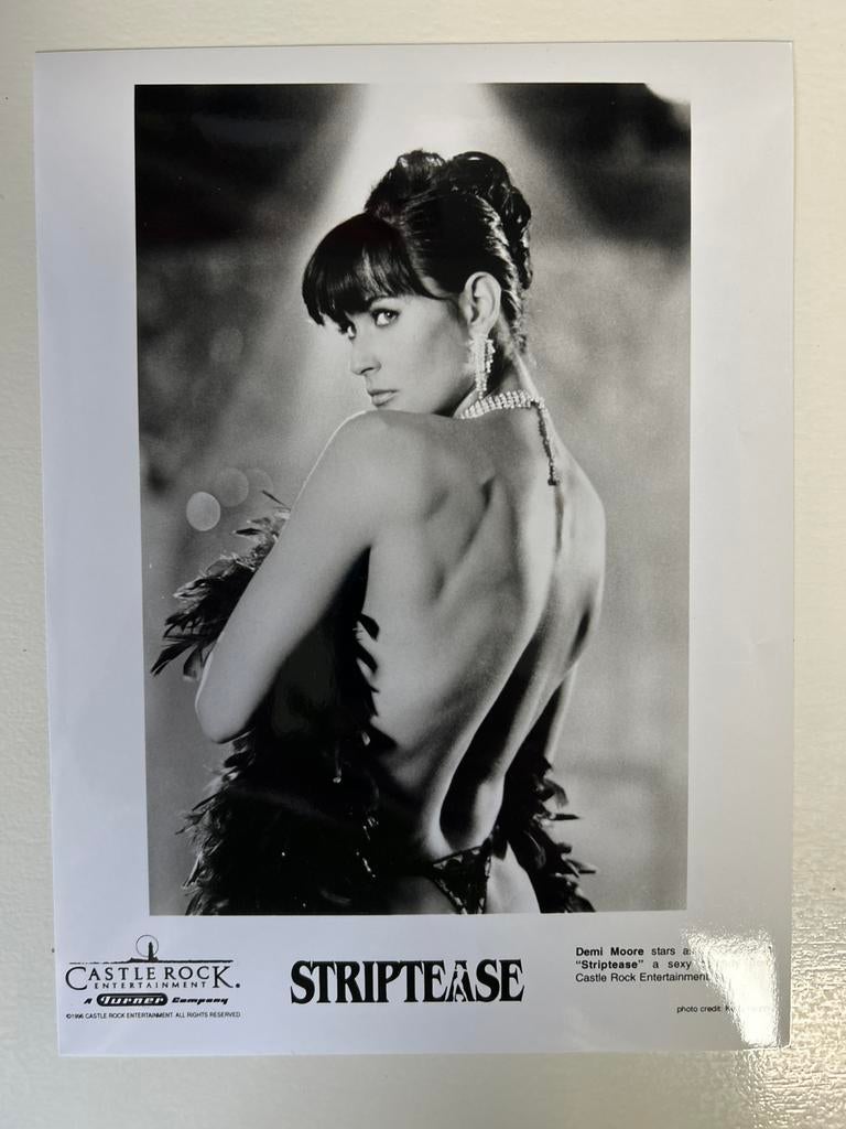 Demi Moore - Striptease - Persfoto, Ophalen of Verzenden
