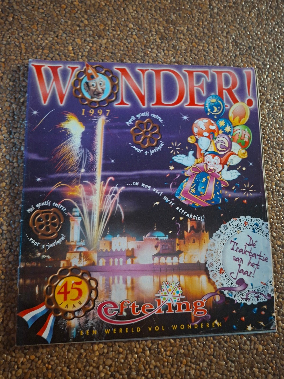 Efteling wonder 1997, Ophalen of Verzenden, Zo goed als nieuw, Overige typen