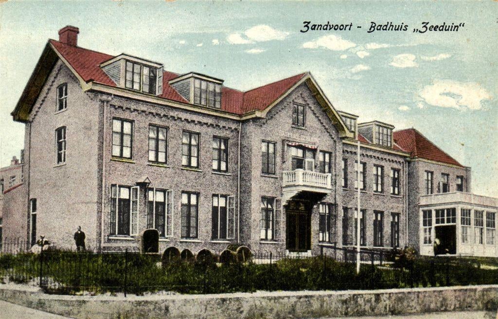 Zandvoort - Badhuis Zeeduin - 1927 gelopen, Verzenden, Voor 1920, Gelopen, Noord-Holland