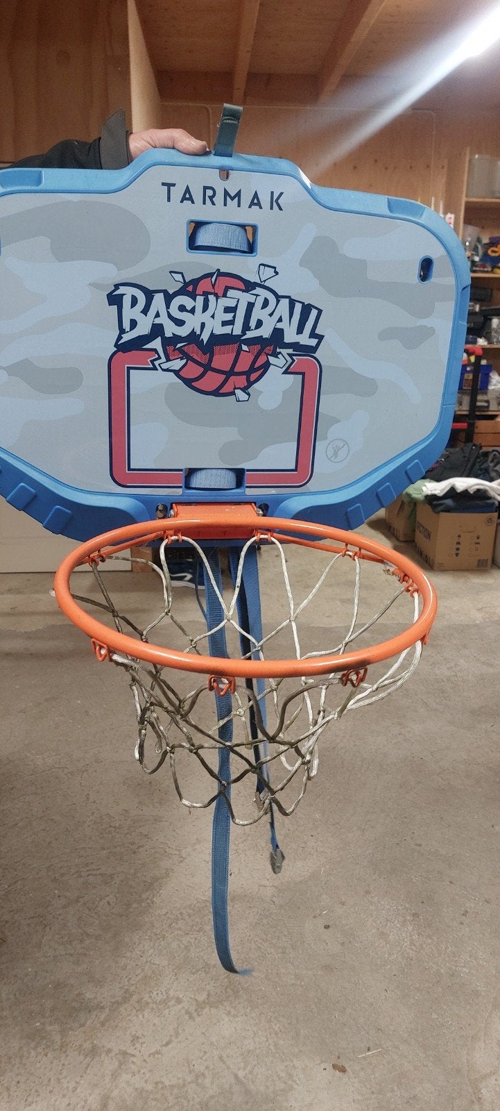 Tarmak basketbalbord met ring en net, Sport en Fitness, Ophalen of Verzenden
