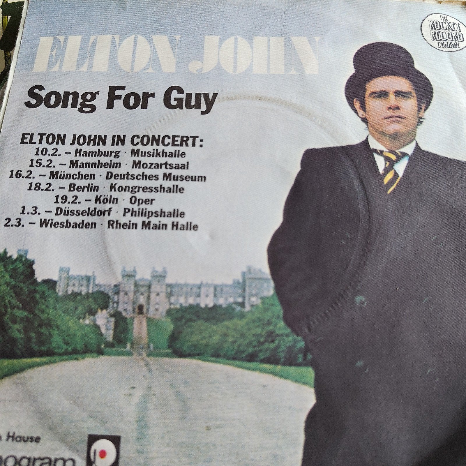 Elton John - Song For Guy (Single), Cd's en Dvd's, Gebruikt, 7 inch, Ophalen of Verzenden, Pop