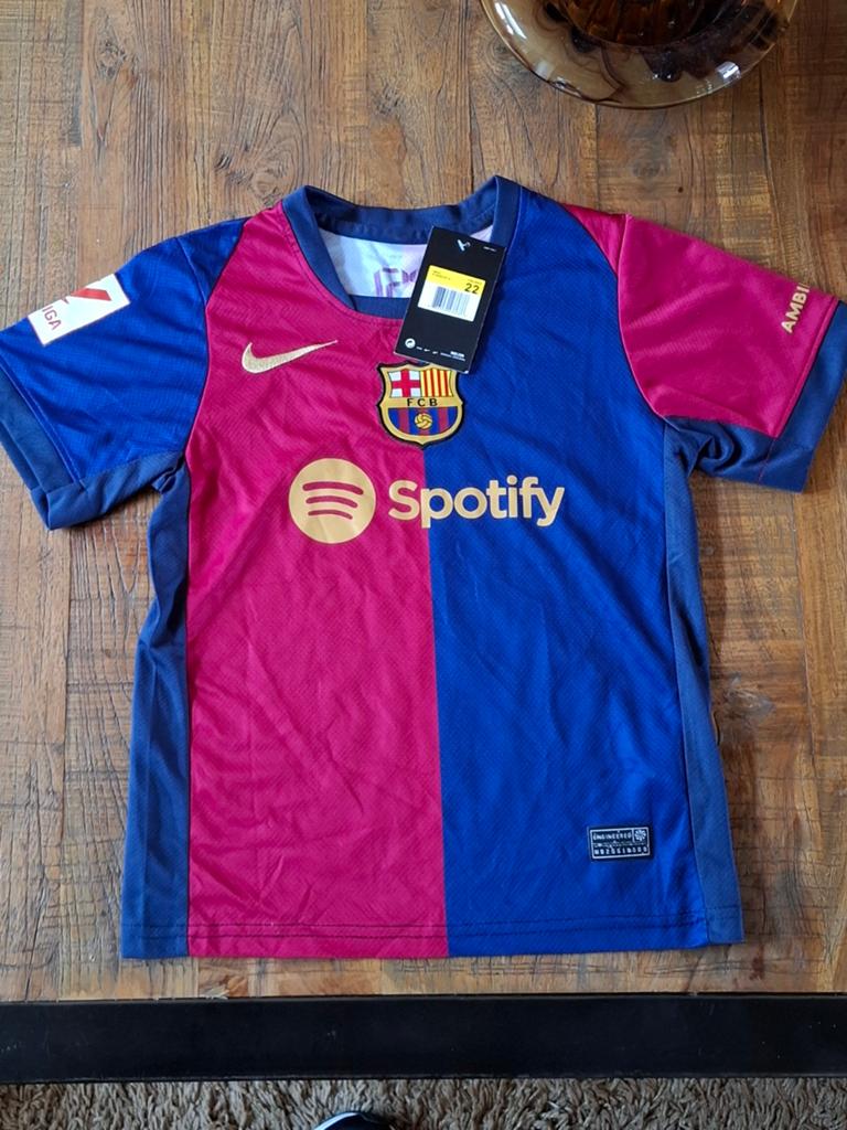 Lamine Yamal Fc Barcelona voetbal shirt nieuw, Ophalen of Verzenden, Nieuw, Buitenlandse clubs, Shirt