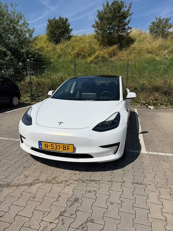 Tesla Model 3 SR+ 2021 | LFP 93% SOH | Autopilot, Auto's, Automaat, Achterwielaandrijving, Lichtsensor, Wit