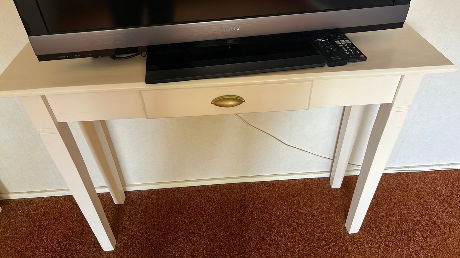 Mooie sidetable., Ophalen, 100 tot 150 cm, Zo goed als nieuw, 25 tot 50 cm