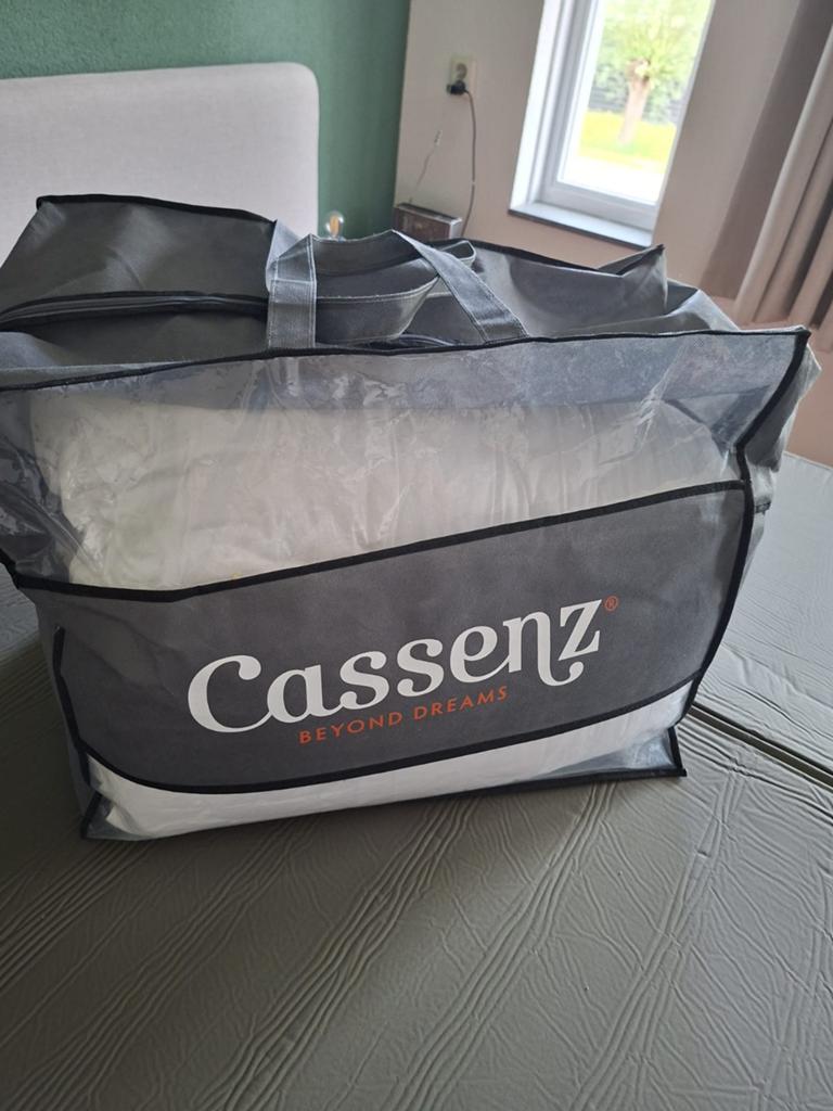 CassenZ Dekbed - Zo goed als nieuw - Zomer & Herfst, Wit, Tweepersoons, Ophalen of Verzenden, Deken of Dekbed