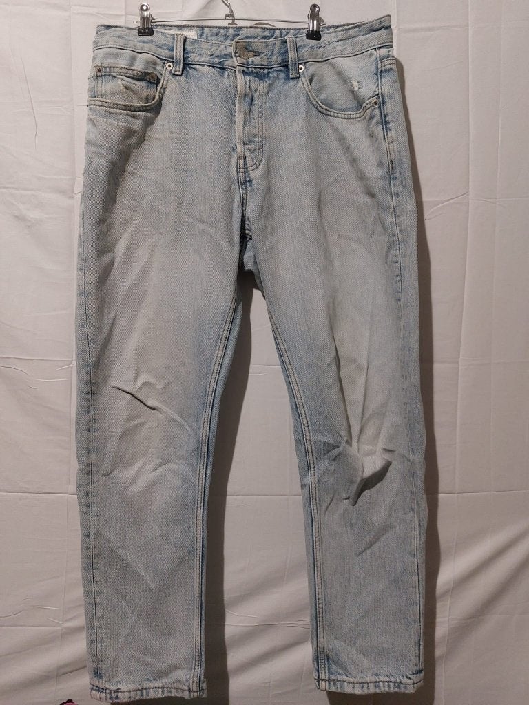 Zara Jeans Maat 42 - Lichtblauw Denim, Zara, Blauw, Ophalen of Verzenden, W40 - W42 (confectie 56/58)