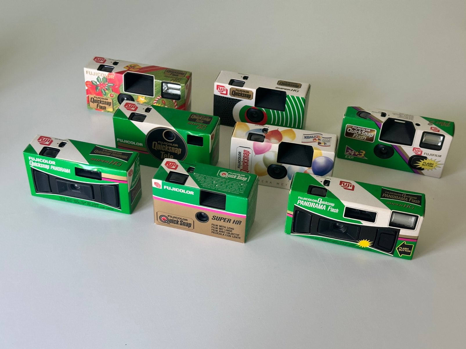 Fujicolor vintage disposable camera’s, Ophalen of Verzenden, Nieuw, Compact, Fuji