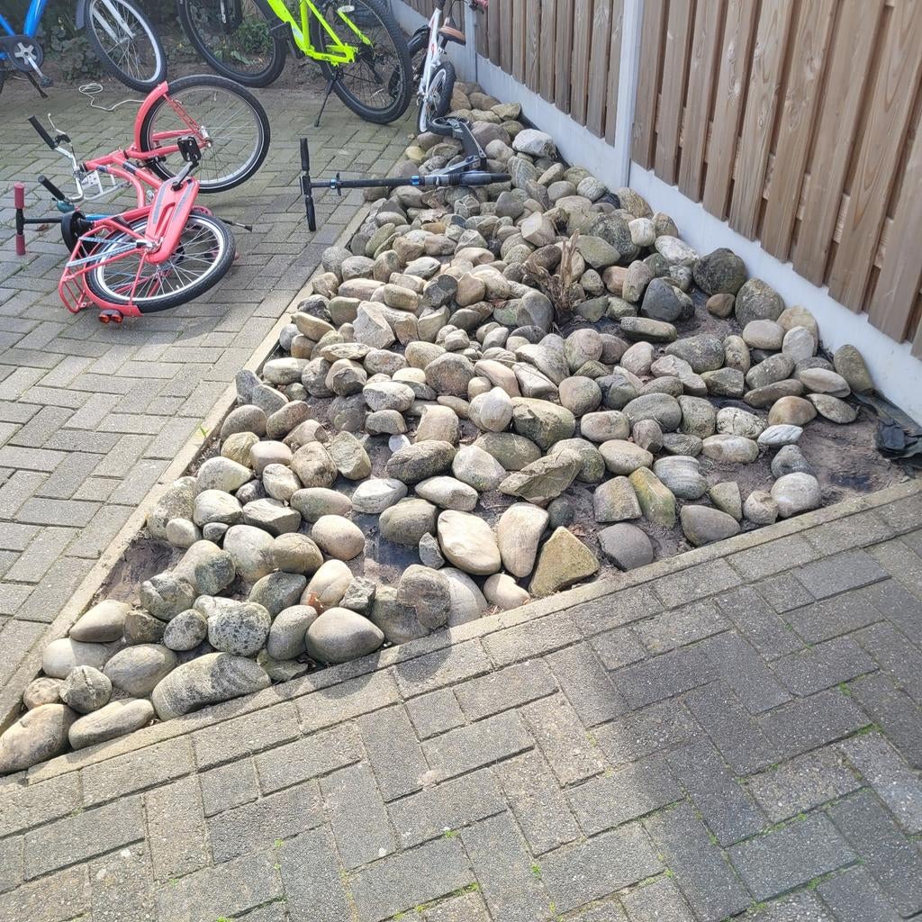 Grote zwerfkeien voor langs vijver of in tuin, Ophalen, Overige materialen, Gebruikt, Kei