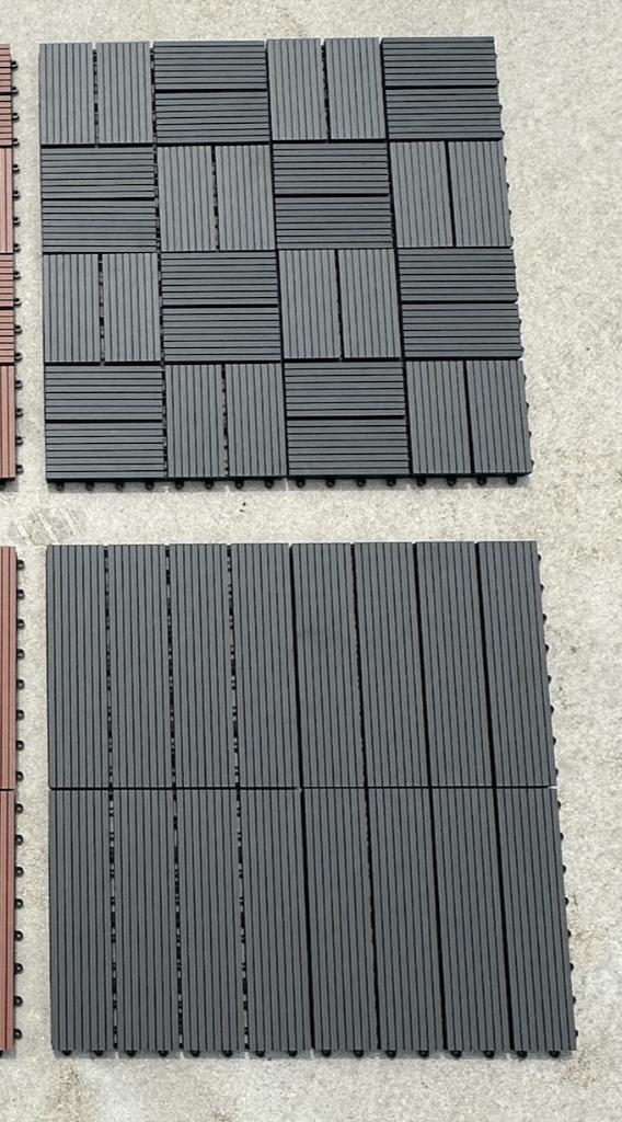 Vlondertegels Terrastegels Grijs Composiet Balkontegels WPC, Tuin en Terras, Ophalen of Verzenden, Zwettestraat 8, 8912AH Leeuwarden