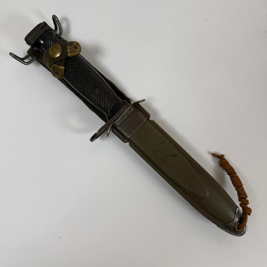 Us M8A1 bajonet Vietnam, Ophalen of Verzenden, Amerika, Mes of Dolk