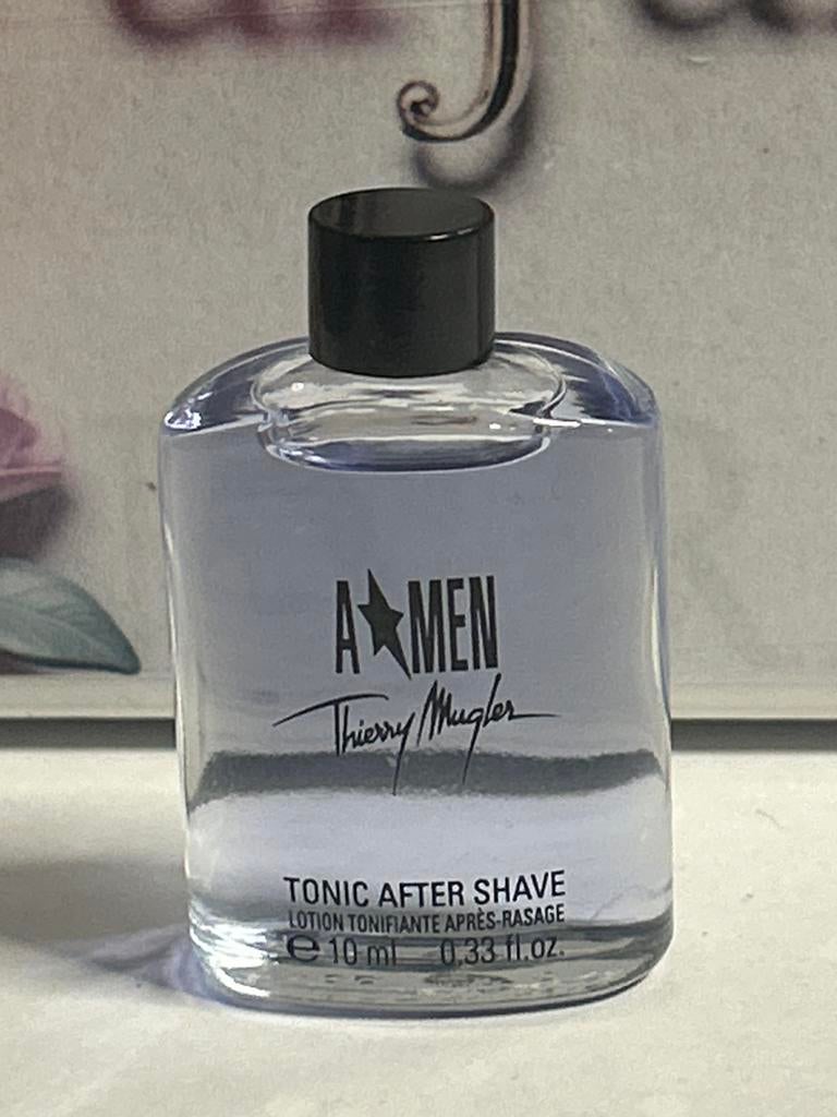 Thierry Mugler - amen miniature 10ml tonic aftershave, Ophalen of Verzenden, Nieuw, Miniatuur, Gevuld