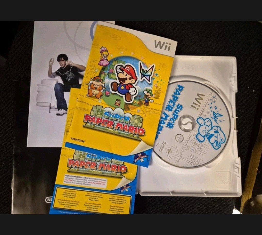 Super Paper Mario - Nintendo Wii (Wii), 1 speler, Ophalen of Verzenden, Zo goed als nieuw, Role Playing Game (Rpg)