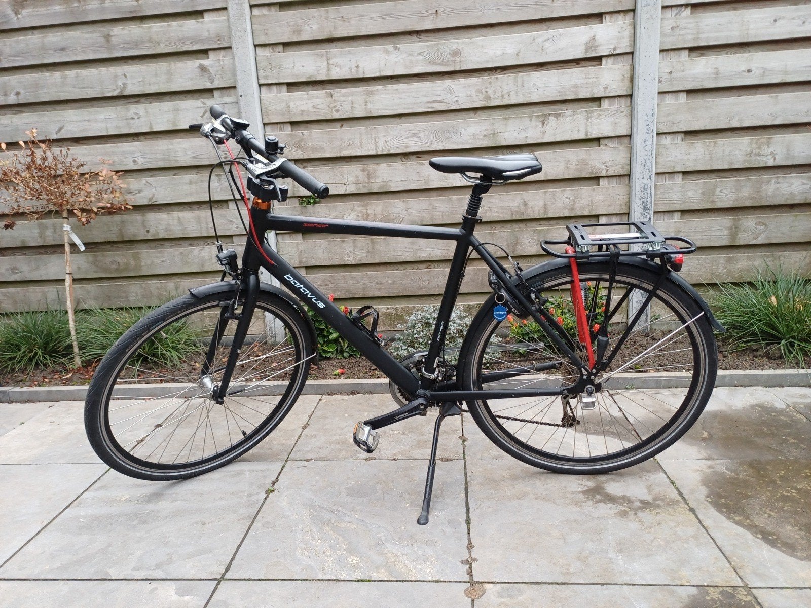 Batavus heren fiets, Fietsen en Brommers, Ophalen, Versnellingen, Batavus, Zo goed als nieuw