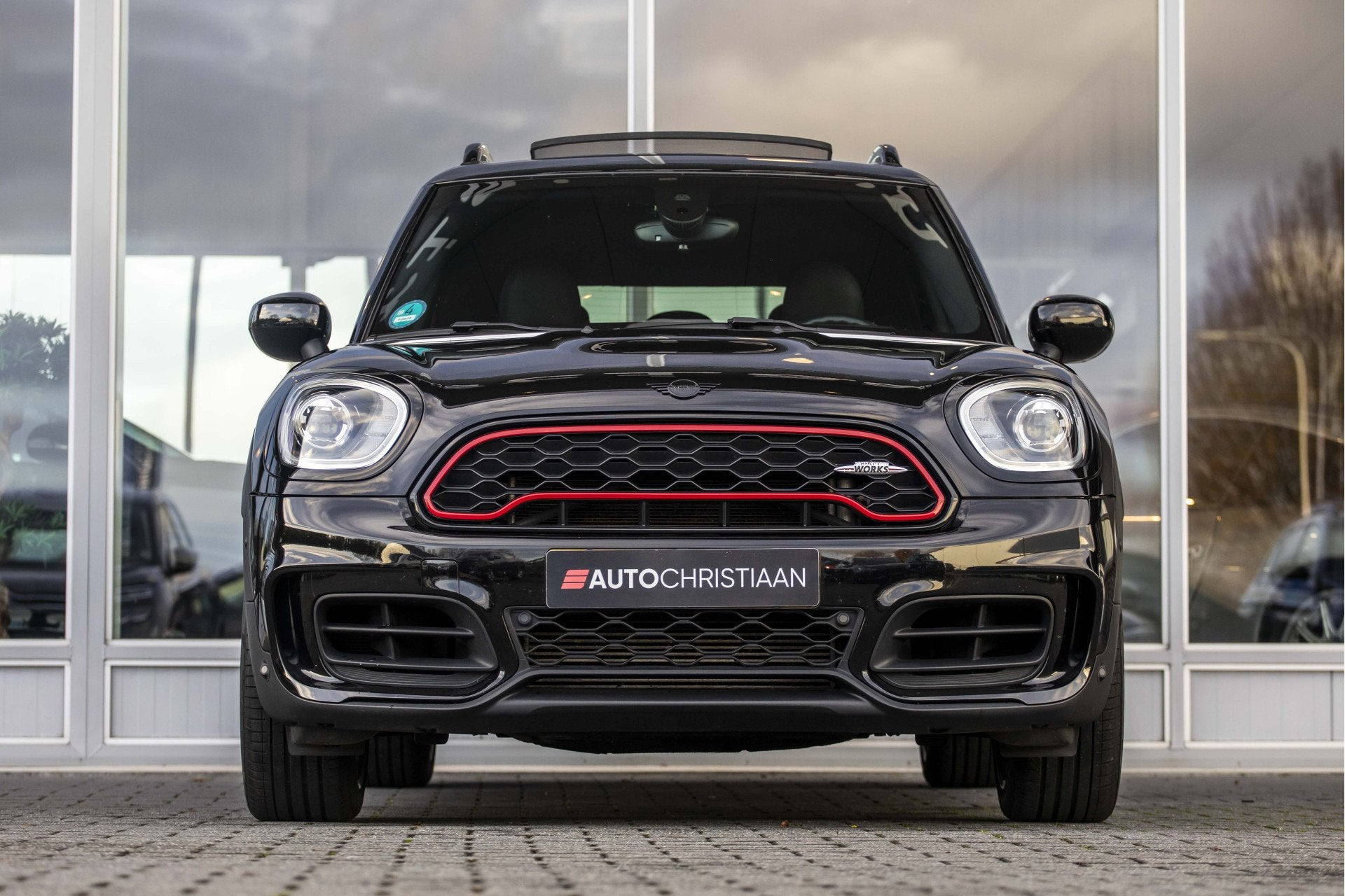 MINI Countryman 2.0 John Cooper Works ALL4 | Pano | Harman K, Auto's, Gebruikt, Zwart, Bedrijf, Vierwielaandrijving
