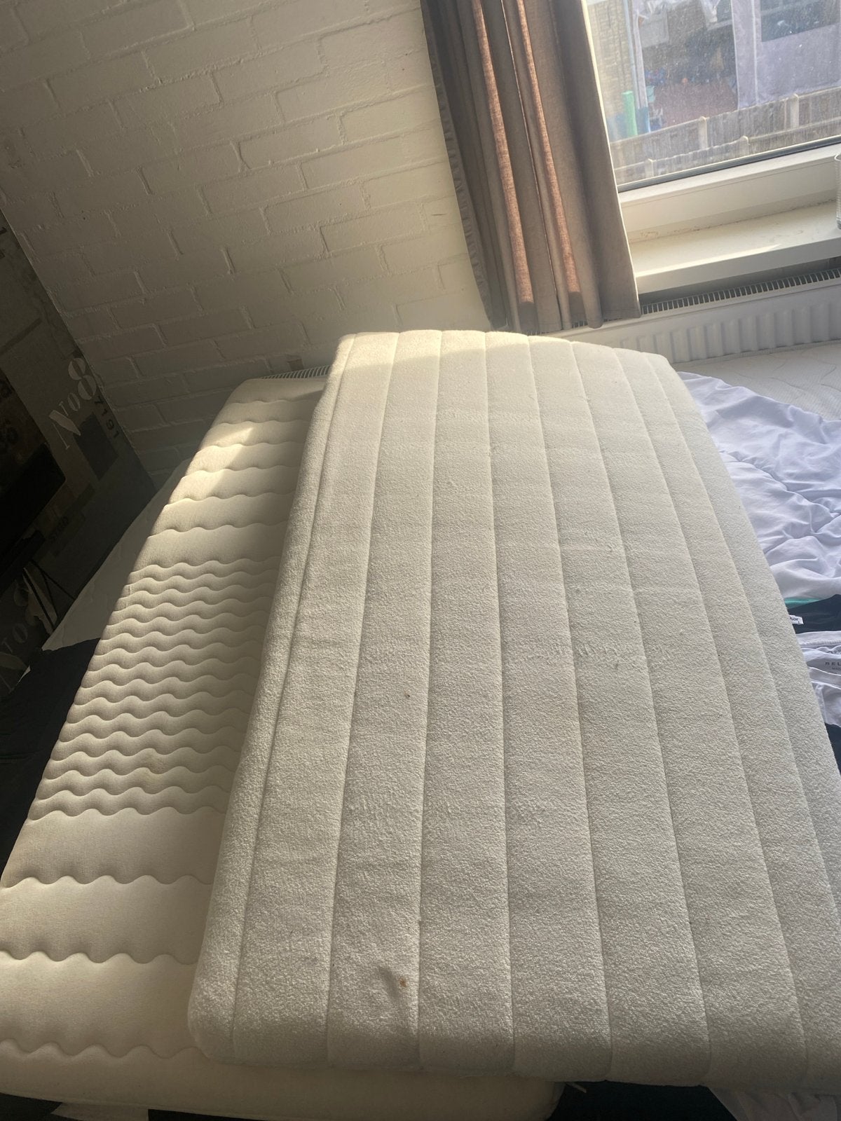 2 ledikant matrasjes, Huis en Inrichting, Ophalen, Gebruikt, Eenpersoons, Matras