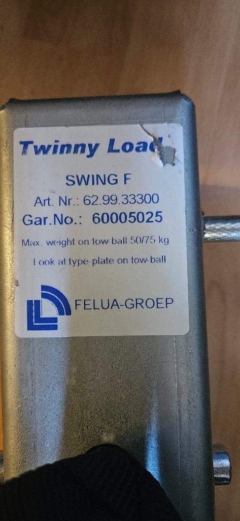 Twinny load Swing f, Auto diversen, Fietsendragers, Ophalen, Gebruikt, Brede banden, 2 fietsen