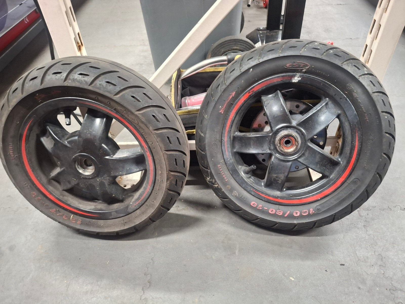 Velgenset zip, Motoren, Ophalen of Verzenden